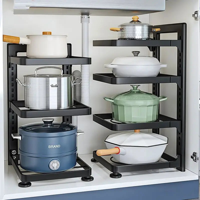Multi-layer storage rack
Kitchen storage rack
Storage rack with shelves
Cabinet storage organizer
Heavy-duty storage rack
Multi-purpose storage shelf
Home organization rack
Space-saving storage solution
Kitchen cabinet organizer
Pantry storage rack
Durable storage shelving
Home storage furniture
Modern storage rack
Household storage organizer
Utility storage rack