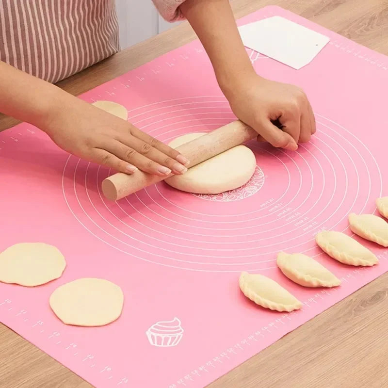 Silicone pastry mat

Reusable silicone mat

Professional baking mat

Pizza dough mat

Pastry prep mat

Non-stick baking mat

Non-slip silicone mat

Kitchen baking accessory

Home baking essential

Easy-clean baking mat

Dough rolling mat

Dough preparation mat

Cooking and baking tool

Cake and pastry mat

Baking mat for pizza

