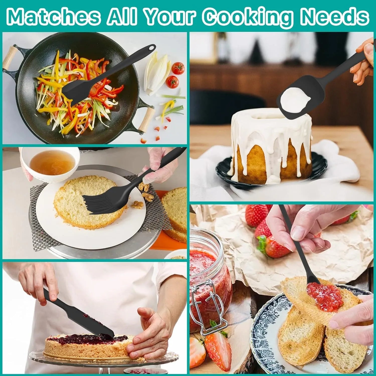 Silicone kitchen spatulas

Professional kitchen tools

ProBake spatulas set

Pastry and baking tools

Oven-safe spatulas

Non-stick cooking spatulas

Multi-piece spatula set

Kitchen gadget set

Home cooking essential

Heat-resistant spatulas

Food prep spatulas

Easy-clean silicone spatulas

Durable kitchen utensils

Cooking and baking spatulas

Baking spatula set

