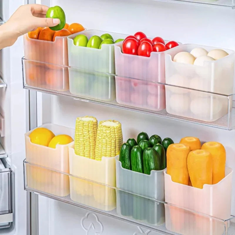 Refrigerator Storage Boxes for Fruits & Vegetables
